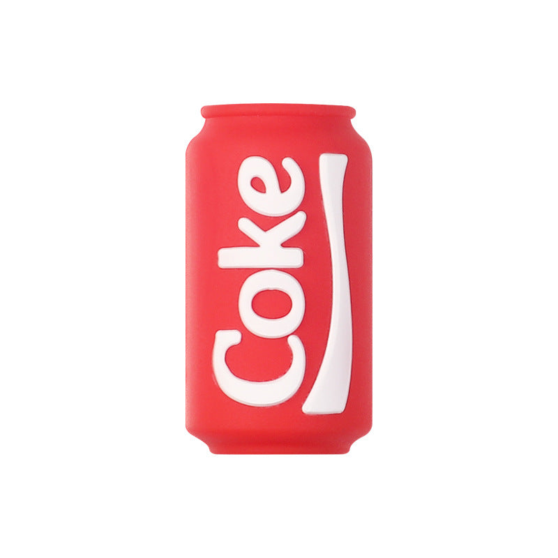 Wholesale 20pcs/pack 3D French fries silicone beads straight hole beaded DIY beads